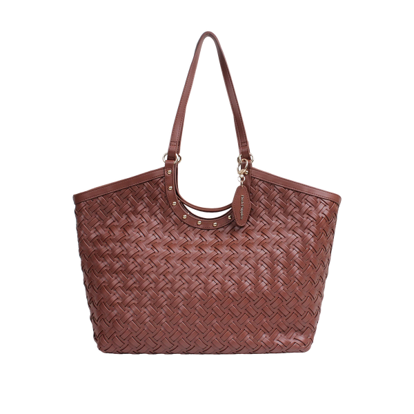Cartera tote Norah para mujer color tan