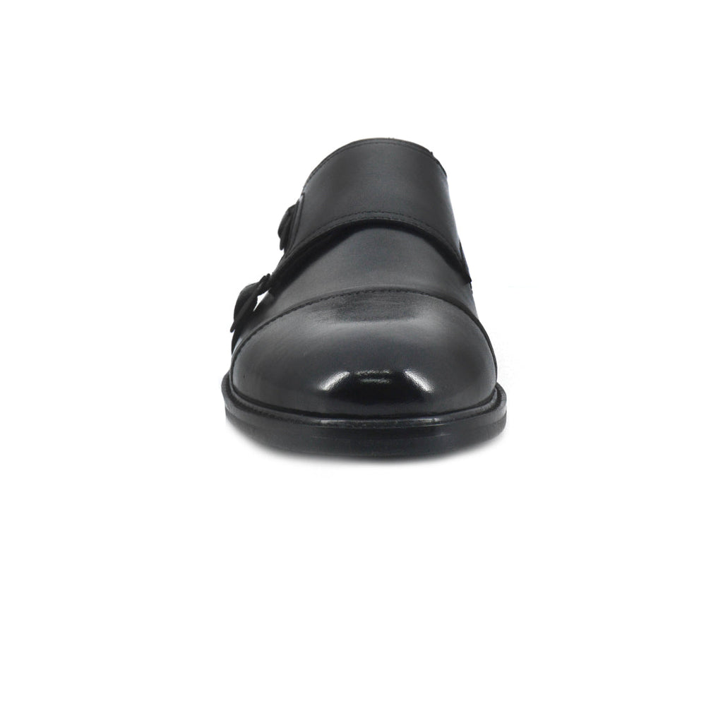 Zapatos de vestir Daxton Monk slip-on Negro para Hombre